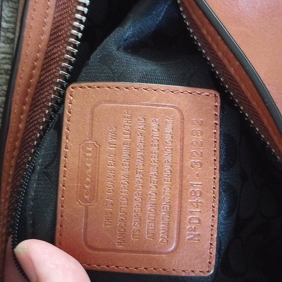 Coach D1481-32282 Bleaker hobo bag - Picture 6 of 9